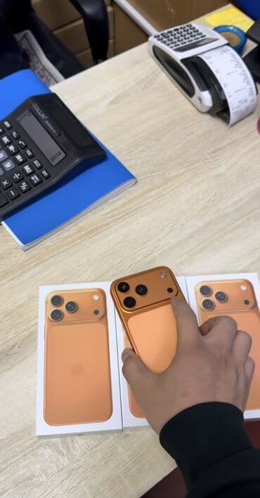 телефон а41: Смартфон с дизайном в стиле iPhone 17 компактный корпус с плоскими — 10