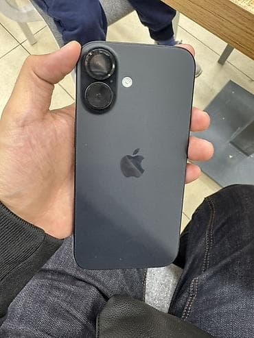 айфон ц: IPhone 16, Черный, 97 % — 2