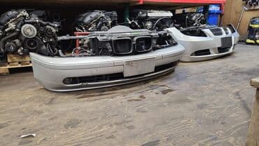 Бампер серебро е39 рест Есть дефект Год 2001 В отличном состоянии