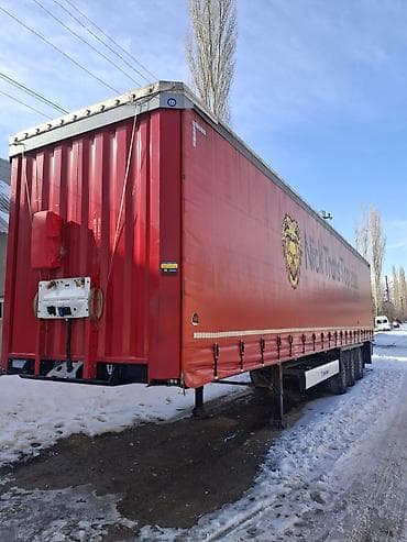 mercedes w221: Прицеп, Krone, Тентованный — 3