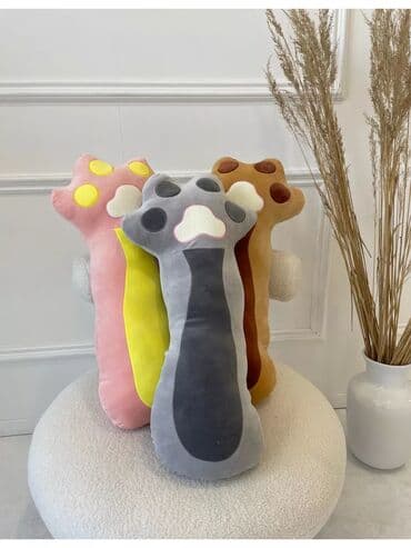 лапка сквиш купить: 😻 Мягкая подушка в форме кошачьей лапки 🐾 Создайте уют и добавьте — 2