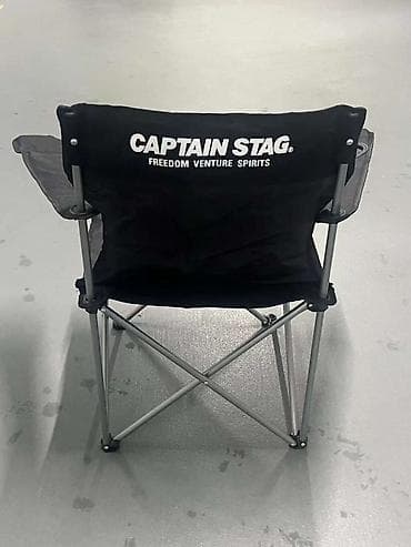 Походные складные стулья: Походный складной стул, Другой материал, цвет - Черный — 2