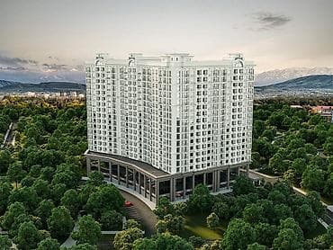 кут тауэр: 2 комнаты, 100 м², Элитка, 14 этаж, Готовая ПСО (под самоотделку) — 1