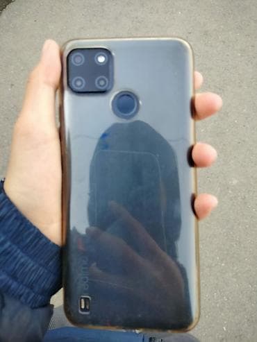 iphone cs max: Realme C21Y, Б/у, цвет - Черный — 1