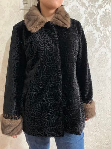 кийим: Шуба воротник и рукава чистая норка . Обсолютно новая с этикеткой — 1