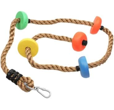 настольные теннисные ракетки: Развивающий канат для детей с яркими пластиковыми вставками – отличный — 1