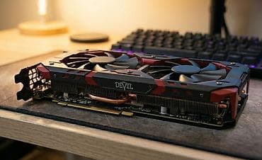 Видео карта, AMD, Radeon RX, 8 ГБ, ПК үчүн