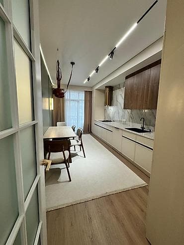 sky: 3 комнаты, 116 м², Асанбай мкр Элитка, 15 этаж, Дизайнерский ремонт — 4
