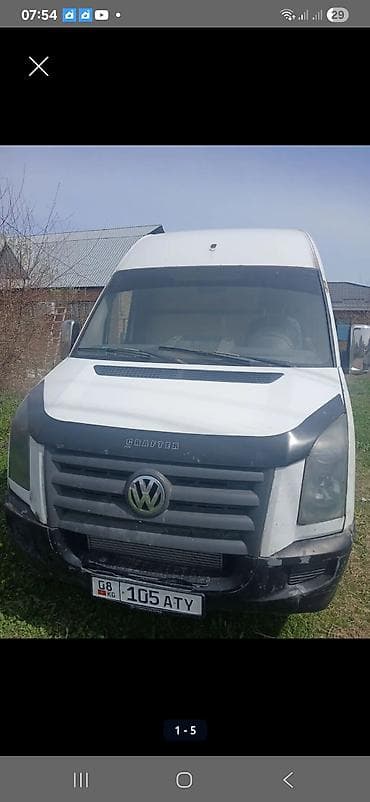 Volkswagen Crafter: 2009 г., 2.7 л, Механика, Дизель, Фургон