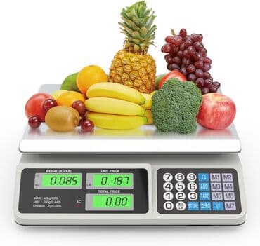 оборудование для бутика: Весы Цифровые весы с вычислением цены 88 фунтов/40 кг - цифровые — 1