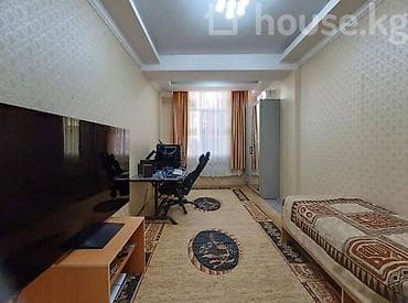 Батирлер: 2 бөлмө, 67 м², Асанбай мкр Элитка, 1 кабат — 3