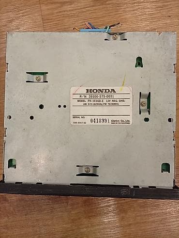 одиссей ra1: Автомагнитола Honda Clarion (нерабочая) - Оригинальная штатная — 2