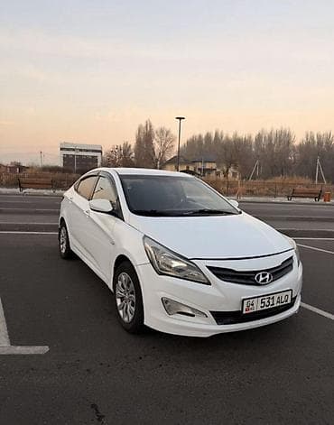 Транспорт: Hyundai Solaris: 2015 г., 1.4 л, Автомат, Бензин, Седан — 5