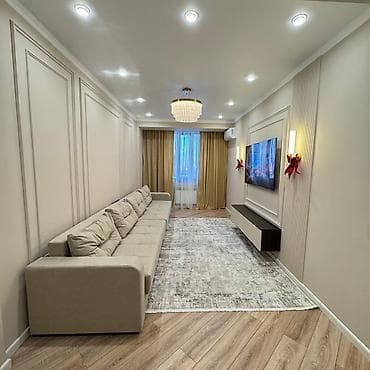 1 ком квартиры в бишкеке: 2 комнаты, 60 м², Элитка, 6 этаж, Дизайнерский ремонт — 3