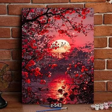 4 pot: Набор для рисования по номерам на холсте Что это: - Картина по — 6