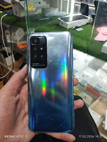 mx 4: Xiaomi, Mi 10i 5G, Б/у, 128 ГБ, цвет - Синий, 2 SIM — 1