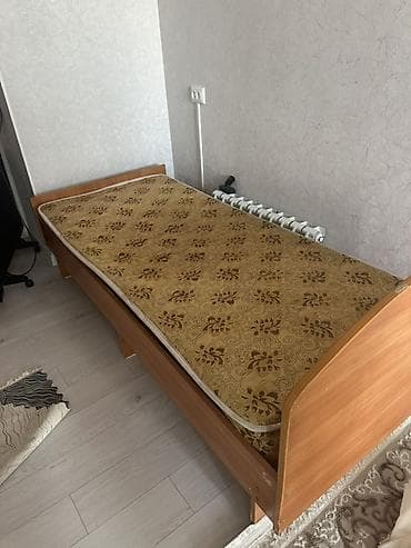 одна спальный крават: Односпальная кровать, С матрасом, длина - 195 см — 3