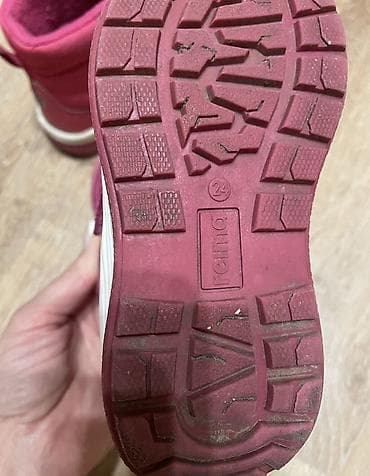 мужской зимний обувь: Продаю ботинки зимние, б/у. Размер 24. Ножки не мёрзнут и не — 5