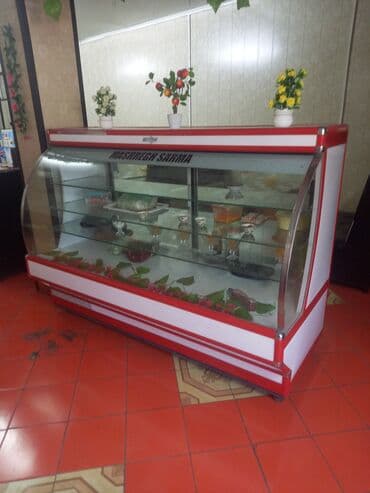элитная посуда в бишкеке: Витрина холодильник 2 м. туркия Особенности и комплектация: - Корпус — 2