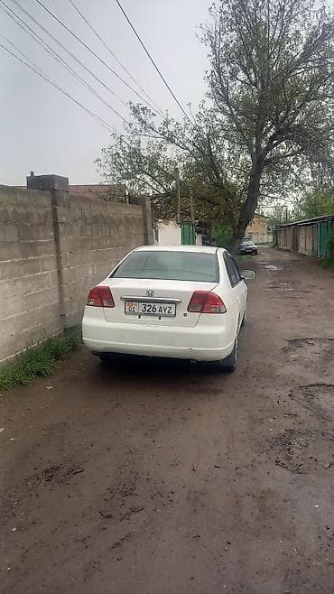 civic 1991: Honda Civic: 2001 г., 1.7 л, Вариатор, Бензин, Седан — 6