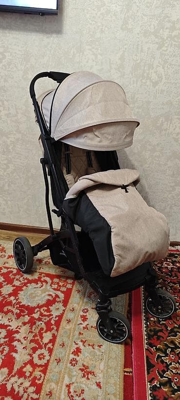 санка коляска: Коляска, цвет - Коричневый — 2