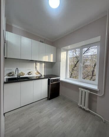 цены на однокомнатные квартиры в бишкеке: 2 комнаты, 46 м², Индивидуалка, 3 этаж, Евроремонт — 1