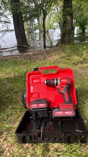 Генераторы: Кен шуруповёрт Оригинал 💯% Кейс 2 батарейки зарядка цена 2500сом — 1