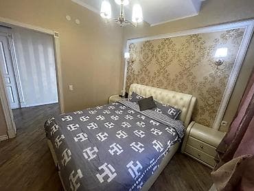 азиямол: 3 комнаты, 91 м², 6 этаж, Дизайнерский ремонт — 6