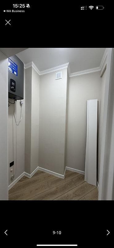 Квартиры: 1 комната, 42 м², Аламедин-1 мкр Элитка, 6 этаж, Свежий ремонт — 9