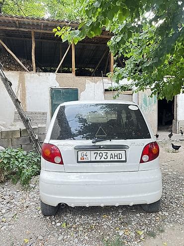 Daewoo Matiz: 2002 г., 0.8 л, Кол менен иштөөчү, Бензин, Хетчбек — 4