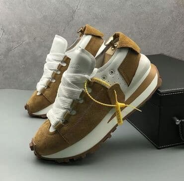 портмоне из натуральной кожи бишкек: Кроссовки в стиле трейл/урбан - Верх: сочетание замши карамельного — 2