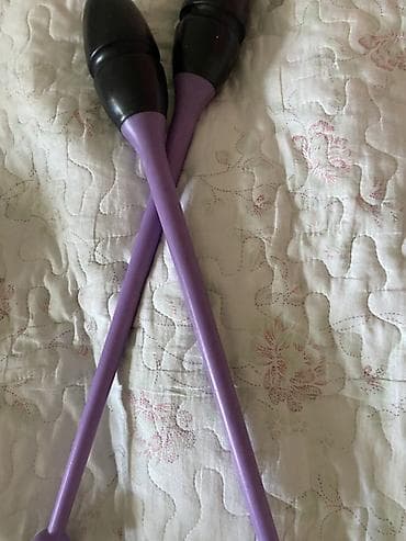 Гири: Пара булав для художественной гимнастики Chacott. Бишкек,б/у,договор — 1