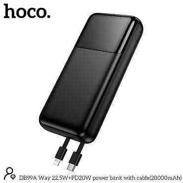 iphone se3: Повербанк "HOCO" DB99A 20000мАч ﻿1. Емкость: 20 — 3