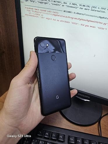 galaxy note 10 plus: Google Pixel 2 XL, Б/у, 64 ГБ, цвет - Черный, 1 SIM — 2