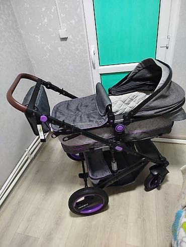 каляска летний: Коляска, Babytime, цвет - Серебристый, Новый, Самовывоз, Платная доставка — 9