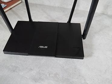 Модемдер жана тармак жабдуулары: НЕ ИСПОЛЬЗОВАННЫЙ Двухдиапазонный Wi‑Fi маршрутизатор ASUS (серия RT — 3