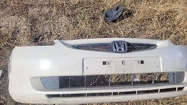 Унаа тетиктери: Передний бампер для Honda (оригинальный). - Цвет: белый. - — 2