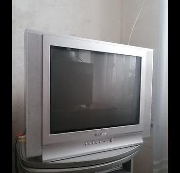 Телевизор Samsung (кинескопный, серебристый корпус) - Диагональ at lalafo.kg Телевизор Samsung (кинескопный, серебристый корпус) - Диагональ