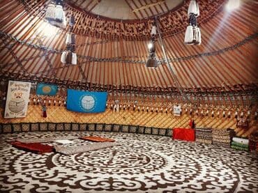 CD, DVD диски: Аренда юрты, Каркас Деревянный, 85 баш, Казан, Посуда, С полом — 24