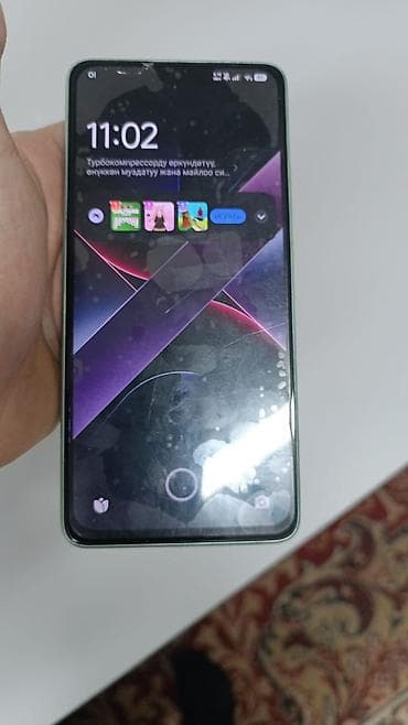 redmi 13a: Poco X7 Pro, Б/у, 256 ГБ, цвет - Зеленый — 6