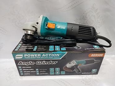 Новый, От электросети, Power Action, 125 мм, 950 Вт — 1