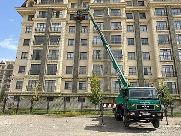 Услуги автовышки 34м Минимальная оплата за 2 часа, 7000 сом at lalafo.kg Услуги автовышки 34м Минимальная оплата за 2 часа, 7000 сом