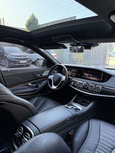 авто с последующим выкупом без первоначального взноса: Mercedes-Benz S-Class: 2019 г., 4 л, Автомат, Бензиновая, Седан — 10