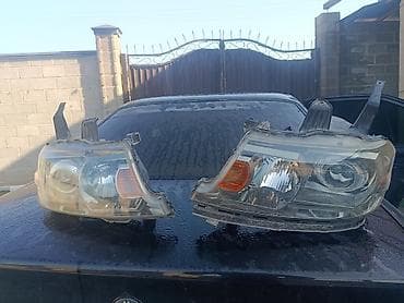 Комплект передних фар Toyota 2004 г., Б/у, Оригинал, Япония