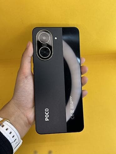 Poco C71, Б/у, 128 ГБ, цвет - Черный, В рассрочку, 2 SIM