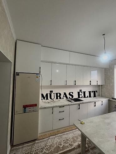 Кухонный гарнитур «MURAS ELIT» - Прямая планировка на всю стену at lalafo.kg Кухонный гарнитур «MURAS ELIT» - Прямая планировка на всю стену