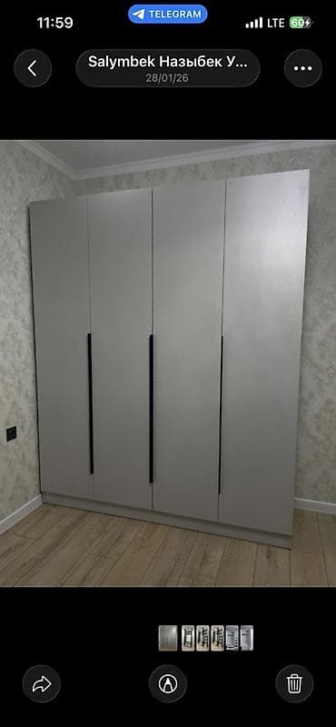 Изоляционные материалы: Шифоньер, шкаф для одежды, Прямой, ЛДСП — 1