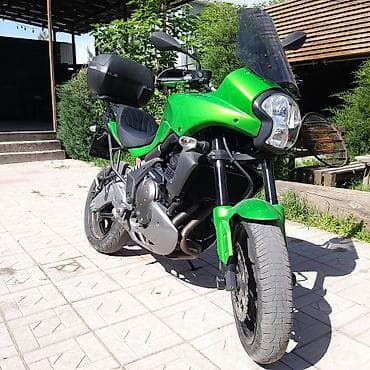 Мотоциклы: Adventure Kawasaki, 650 куб. см, Бензин, Б/у — 2