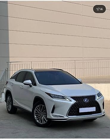Lexus RX: 2021 г., 3.5 л, Автомат, Гибрид, Кроссовер — 1