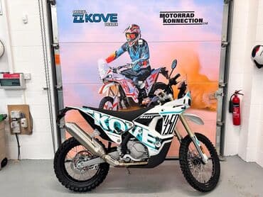 сколько стоит спортивные мотоциклы: KOVI 450 RALLY цена 8500$ 2024 год объем 450 Технические — 5